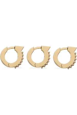Salvatore Ferragamo Mini Gancini earrings set