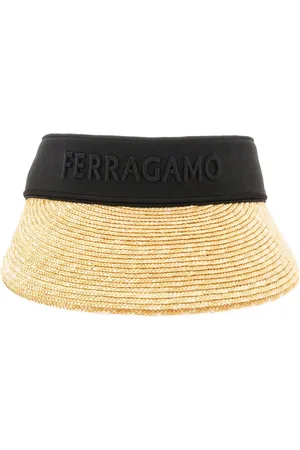 Salvatore Ferragamo Logo-embroidered visor