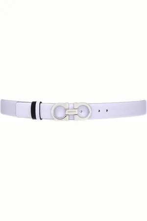 Salvatore Ferragamo Gancini reversible leather belt