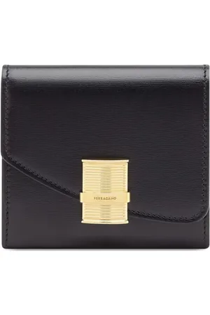 Salvatore Ferragamo Fiamma leather wallet