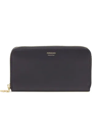Salvatore Ferragamo Logo-stamp leather wallet