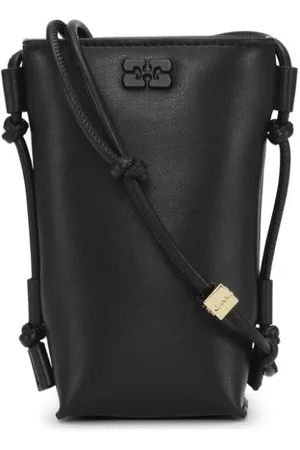 Ganni Leather crossbody bag