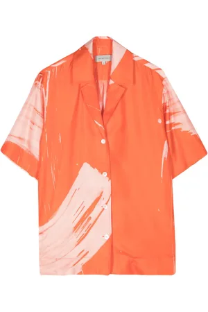 Lee Mathews Pip painterly-print shirt