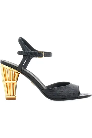 Salvatore Ferragamo Cage 85mm leather sandals