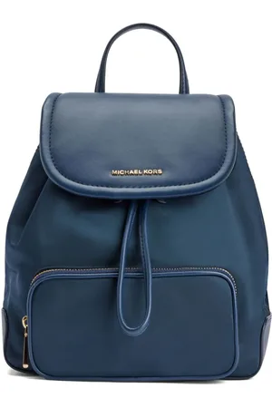 Michael Kors Logo-plaque midnight backpack