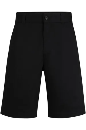 HUGO BOSS Mid-rise chino shorts