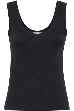 Brunello Cucinelli Monili-embellished ribbed tank top
