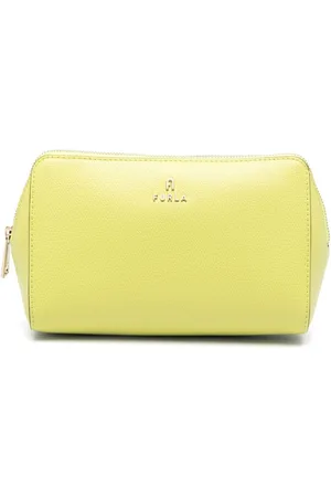 Furla Camelia L leather makeup bag
