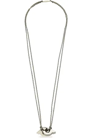 Salvatore Ferragamo Gancini pendant necklac