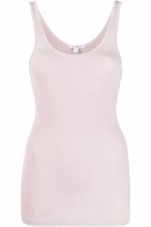 James Perse Ribbed U-neck vest