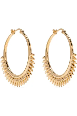 Dinny Hall Large Sunbeam Click hoop earrings