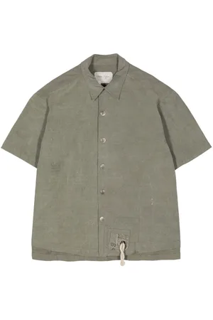 GREG LAUREN Army Tent cotton shirt