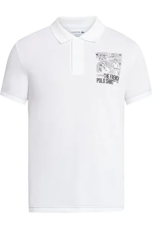 Lacoste Movement graphic-print polo shirt