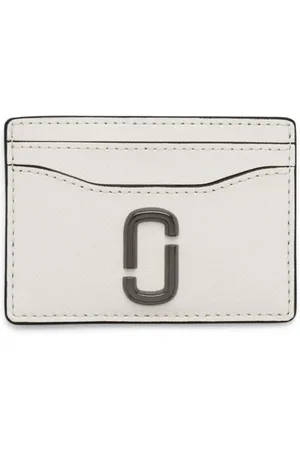 Marc Jacobs Logo-plaque leather cardholder
