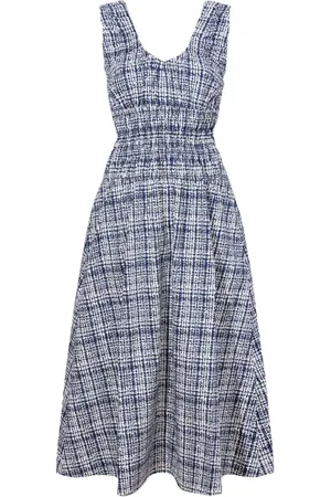 Proenza Schouler Penny check-pattern cotton dress