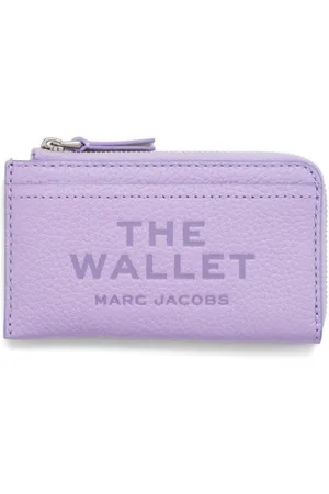Marc Jacobs Logo-debossed leather wallet