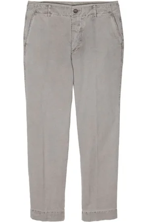 James Perse Tapered-leg canvas trousers