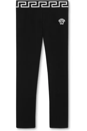 VERSACE Greca elasticated-waistband leggings