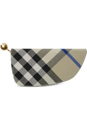 Burberry Large Shield checked wallet