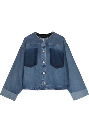 Litkovskaya University single-breasted denim jacket