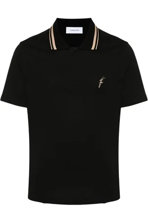 Salvatore Ferragamo Embroidered-logo polo shirt