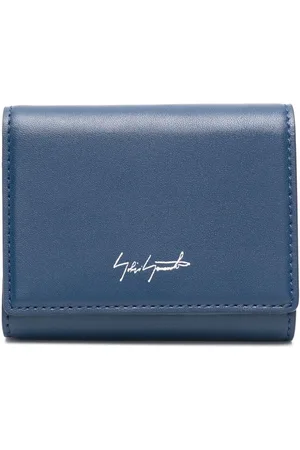 YOHJI YAMAMOTO Logo-stamp leather wallet