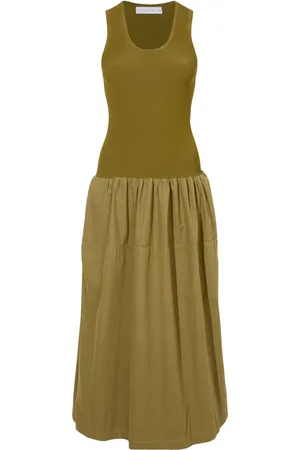 Proenza Schouler Scoop neck cotton dress