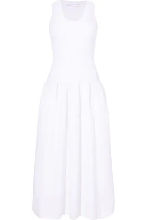 Proenza Schouler Scoop neck cotton dress