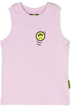 BARROW Smiley-face tank top