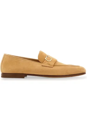 Salvatore Ferragamo Gancini-charm leather mocassin loafers