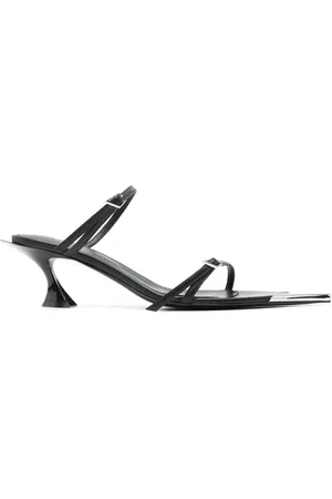 MUGLER 55mm leather sandals