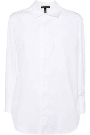 Kiki de Montparnasse Spread-collar cotton shirt