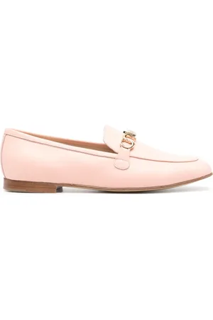 Casadei Logo plaque leather loafers