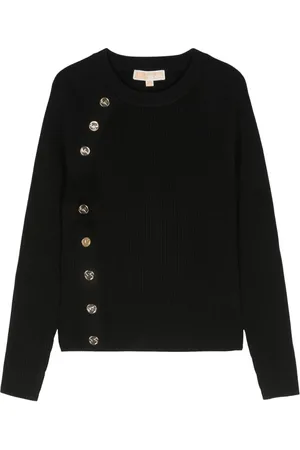 Michael Kors Logo-engraved-buttons jumper