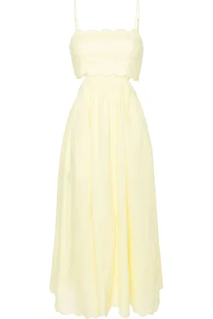 ZIMMERMANN Halliday linen midi dress