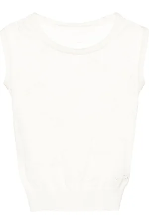 Zadig & Voltaire Emmyl pointelle-knit sleeveless jumper