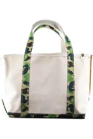 SAINT MXXXXXX X BAPE camouflage-print tote bag