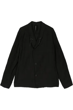 TRANSIT Off-centre fastening blazer