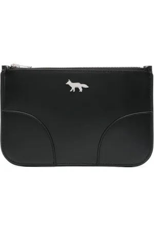 Maison Kitsuné Boogie leather clutch