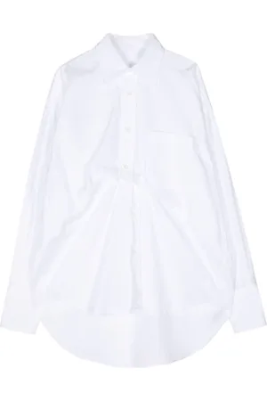 Marina Yee Gathered cotton shirt