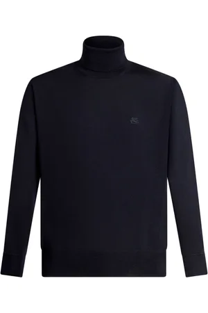 Etro Pegaso-embroidered wool jumper