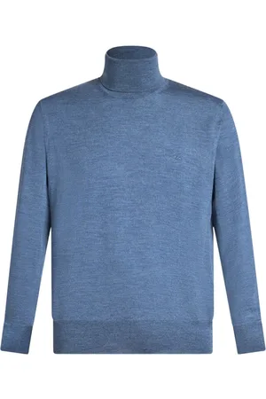 Etro Pegaso-embroidered wool jumper