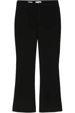 Vince Mid-rise tapered-leg trousers