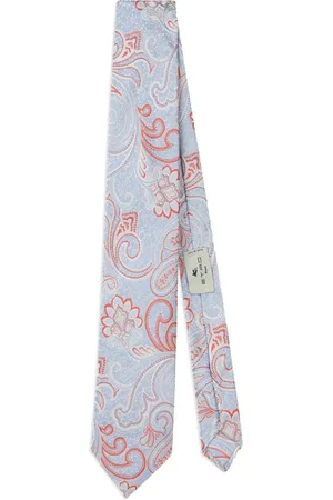 Etro Paisley-jacquard silk tie