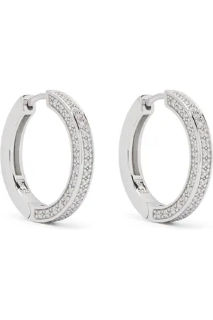 TOM WOOD Nova medium hoop earrings