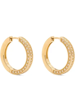 TOM WOOD Nova medium hoop earrings
