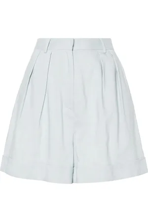 The Andamane Rina pleated tailored shorts
