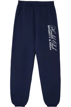 Sporty & Rich Made In USA cotton track pants