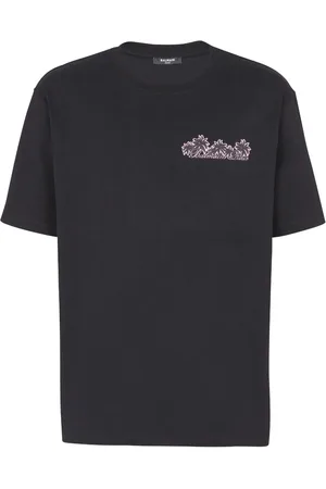Balmain Club-print cotton T-shirt