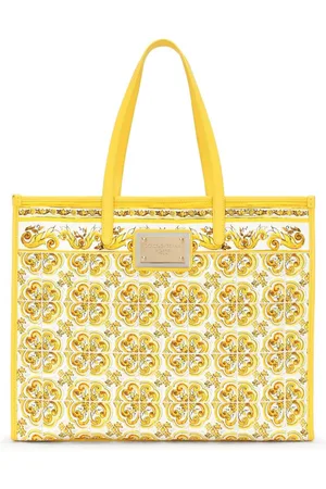 Dolce & Gabbana Large Majolica-print tote bag